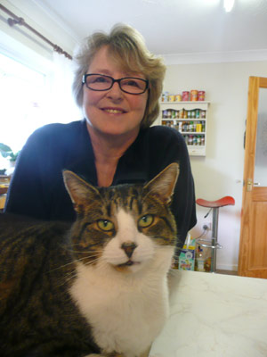 Mary Rudd with Smudger